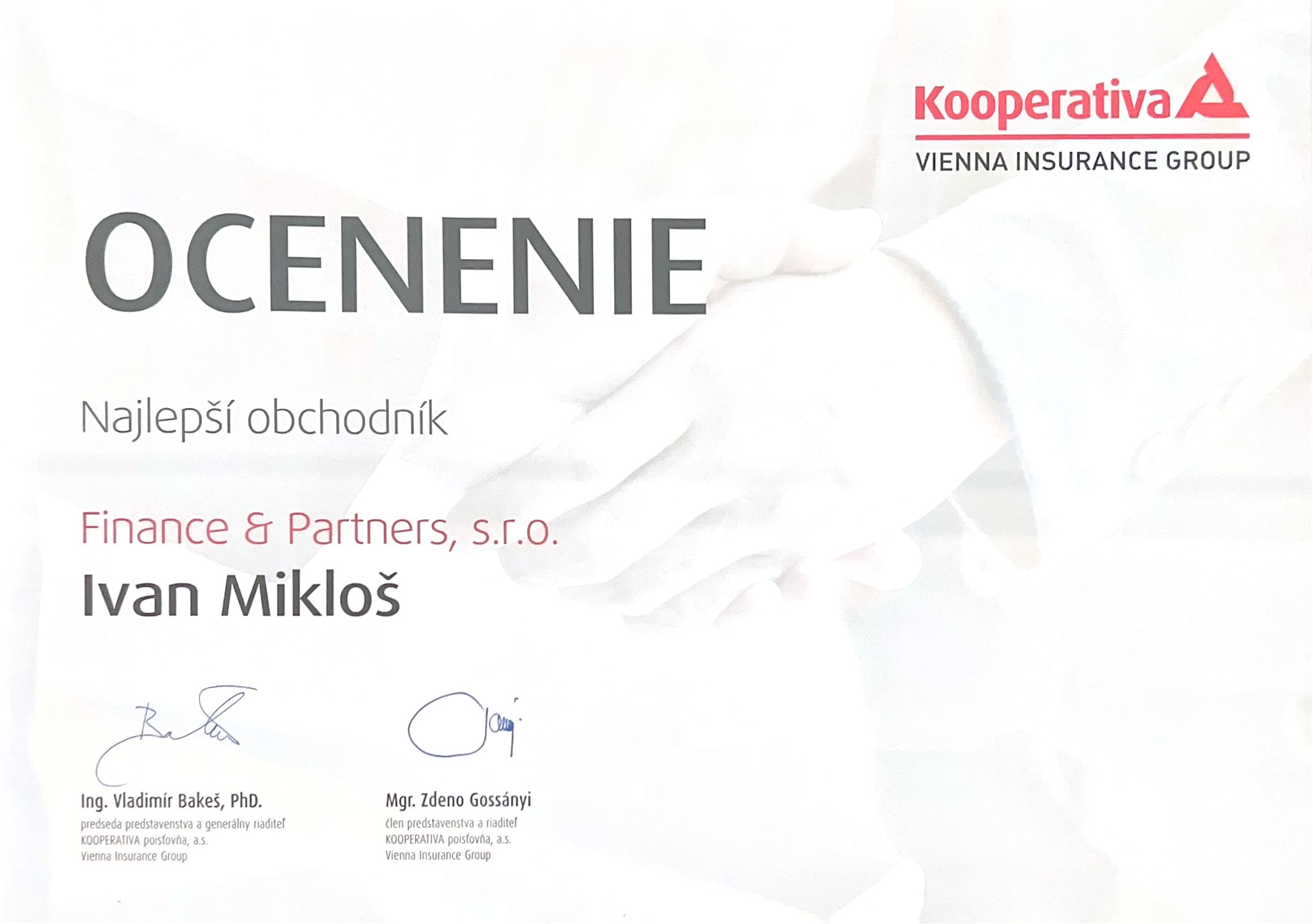 Certifikát 15